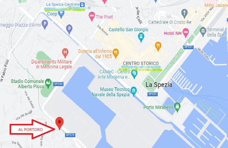 Apartmán Al Portoro La Spezia Exteriér fotografie